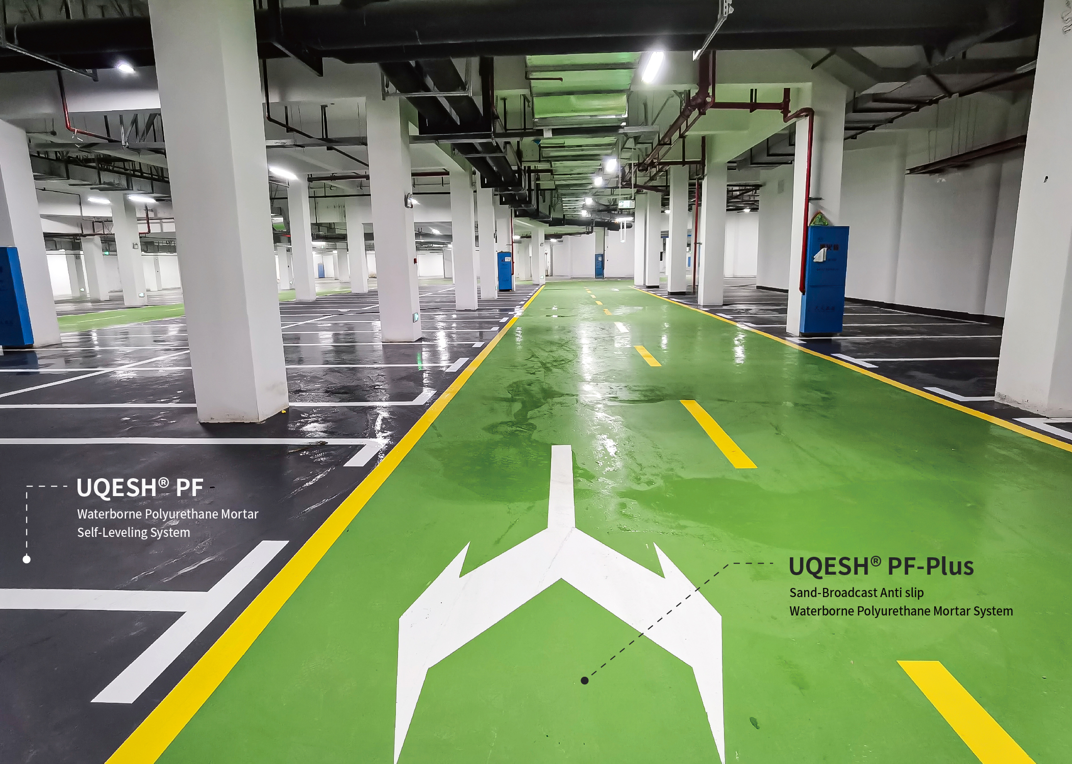 Parking – Solutions of Clean Flooring System