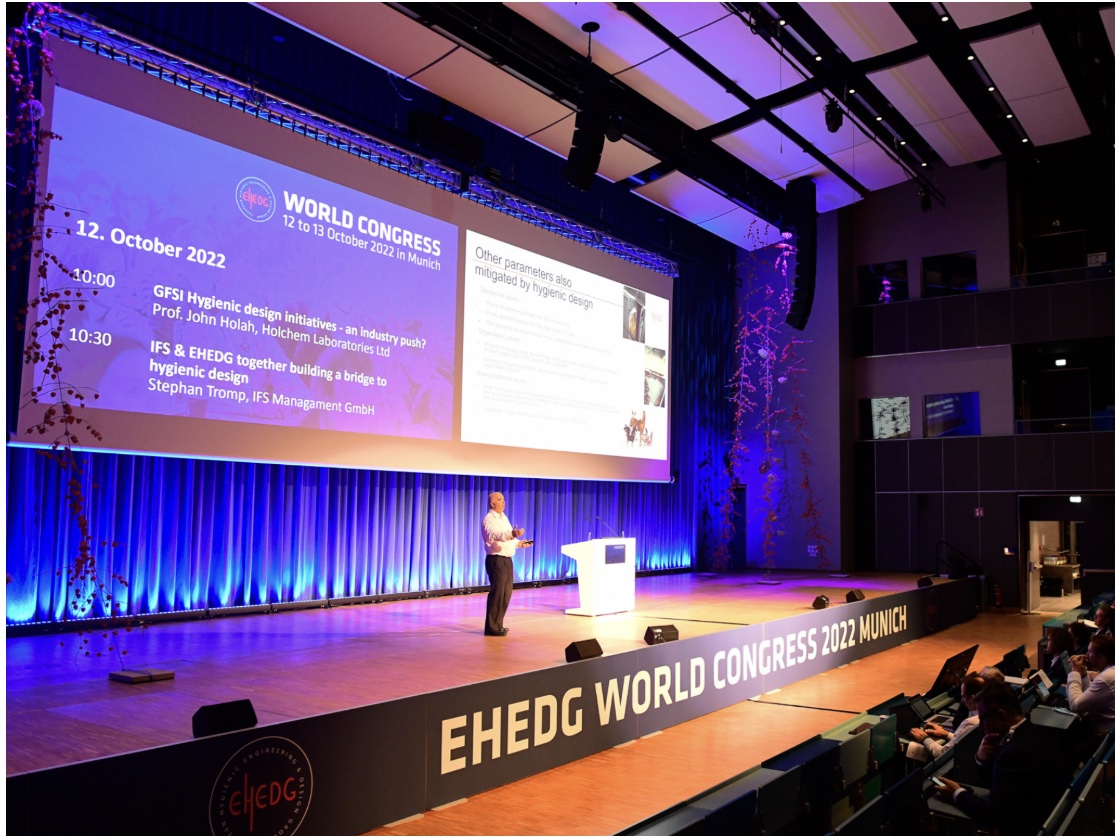 Scen från en tidigare EHEDG World Congress