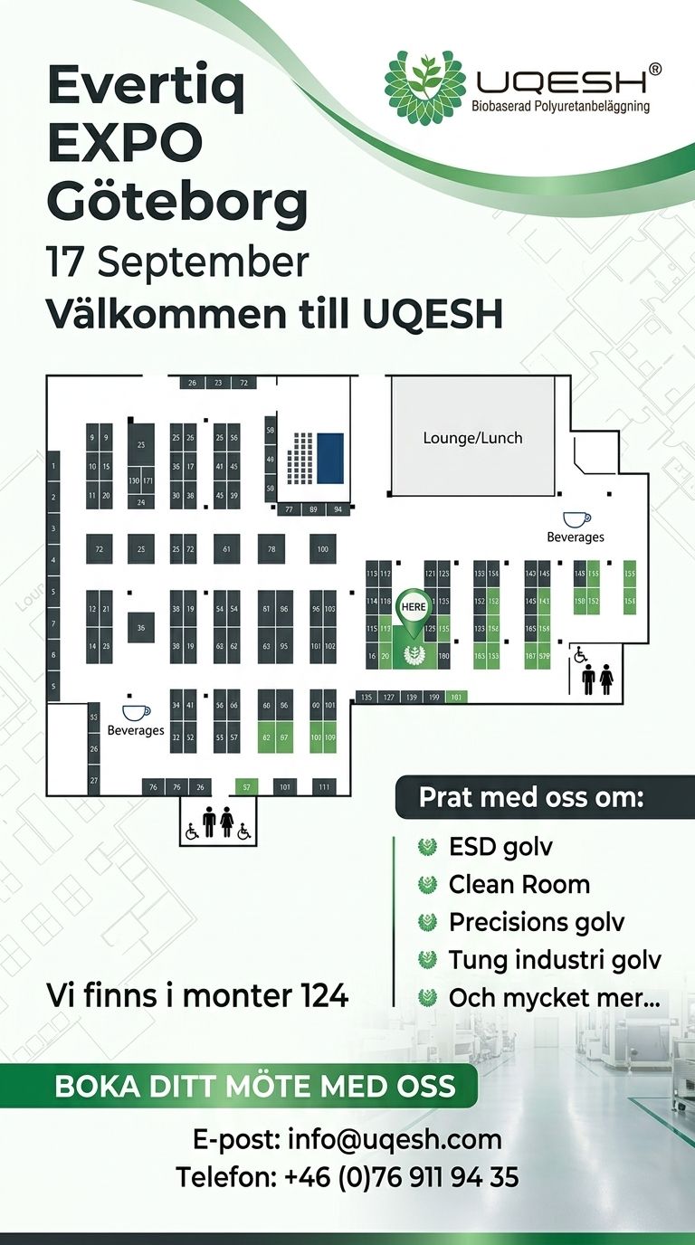 Montekarta – UQESH i monter 124, Evertiq Expo Göteborg