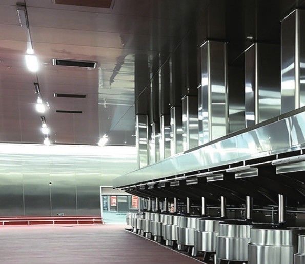 SF – processkök med rostfria kärl