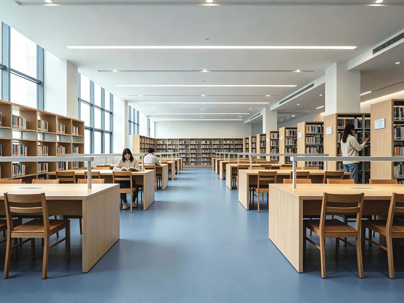 Bibliotek, Sjukhus & Sportanläggningar