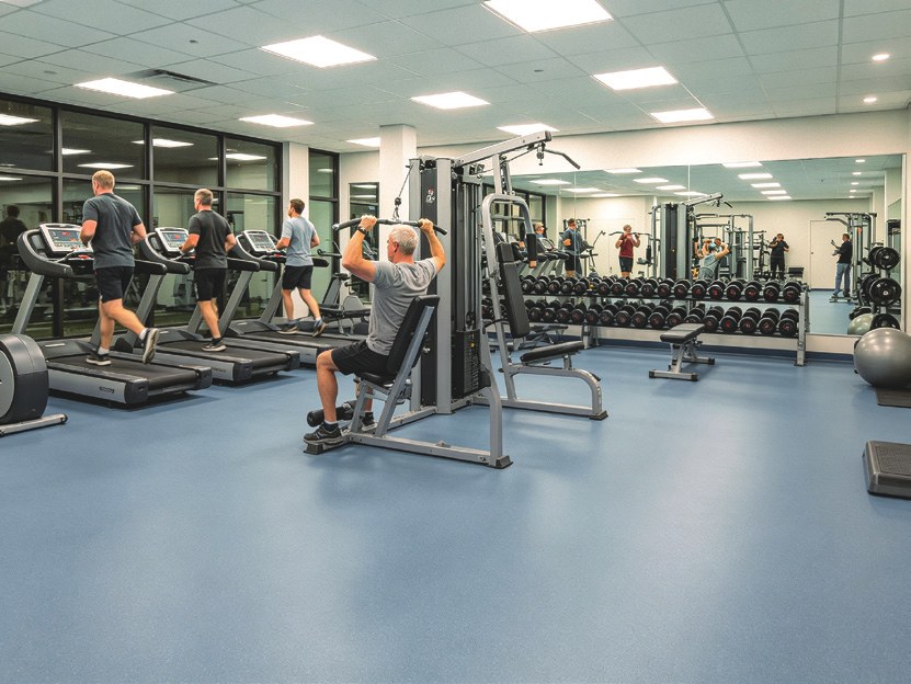 UQESH TF i gym och träningsanläggning